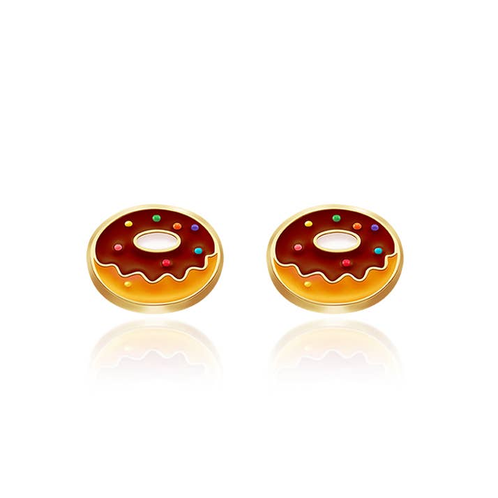 Yummy Donut Cutie Stud Earrings