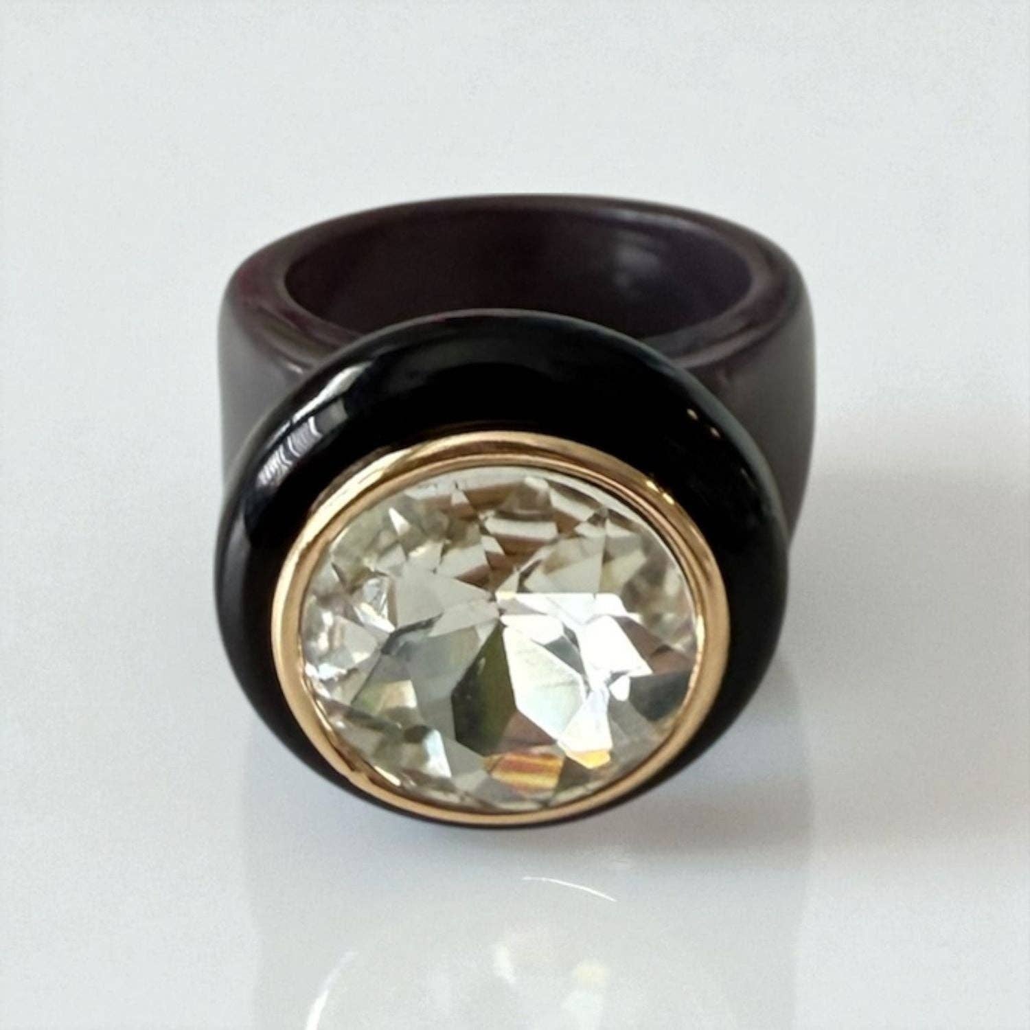 City Girl Ring - Caviar