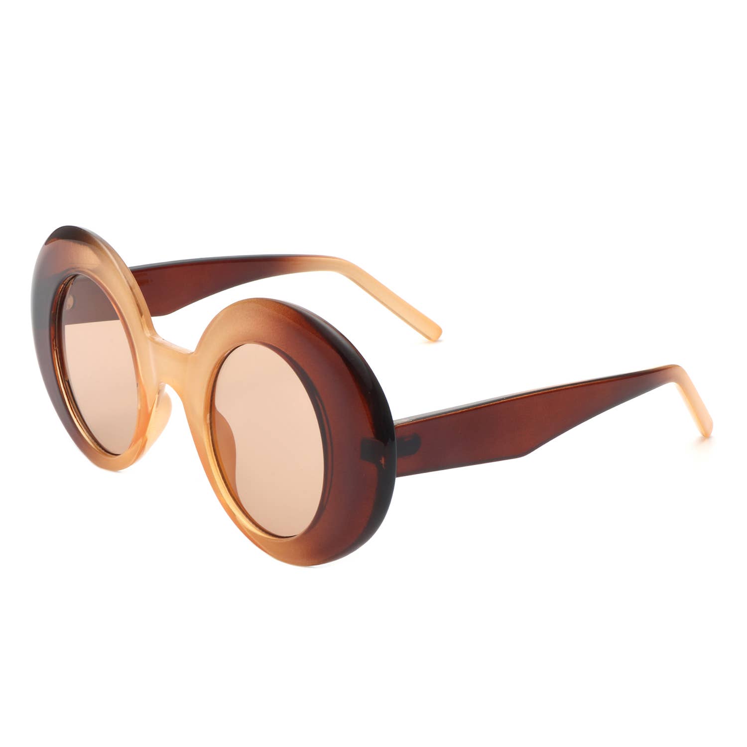 Oversize Retro Chic Fashion Round Women Sunglasses