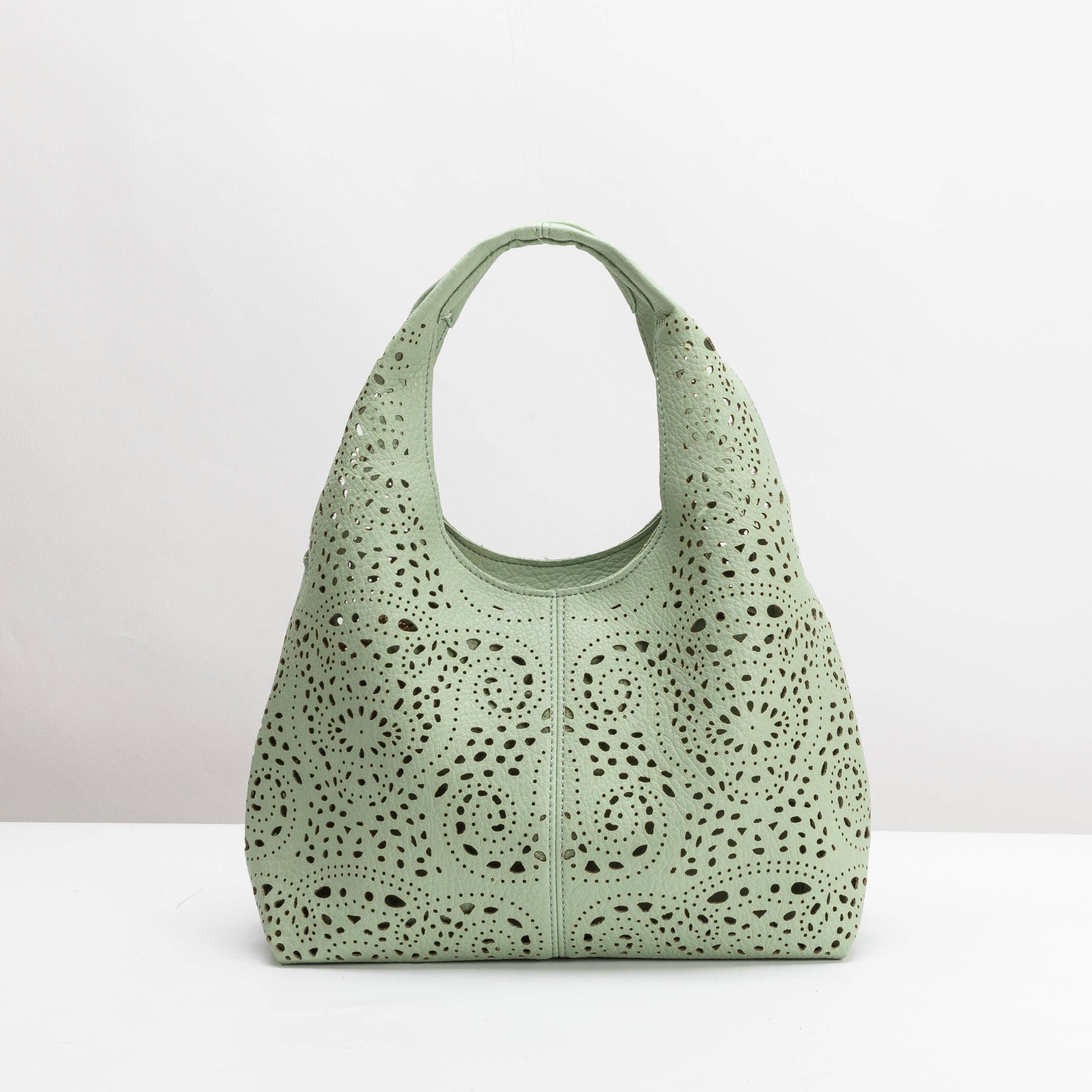 Farrow Mint Small Vegan Leather Tote Bag