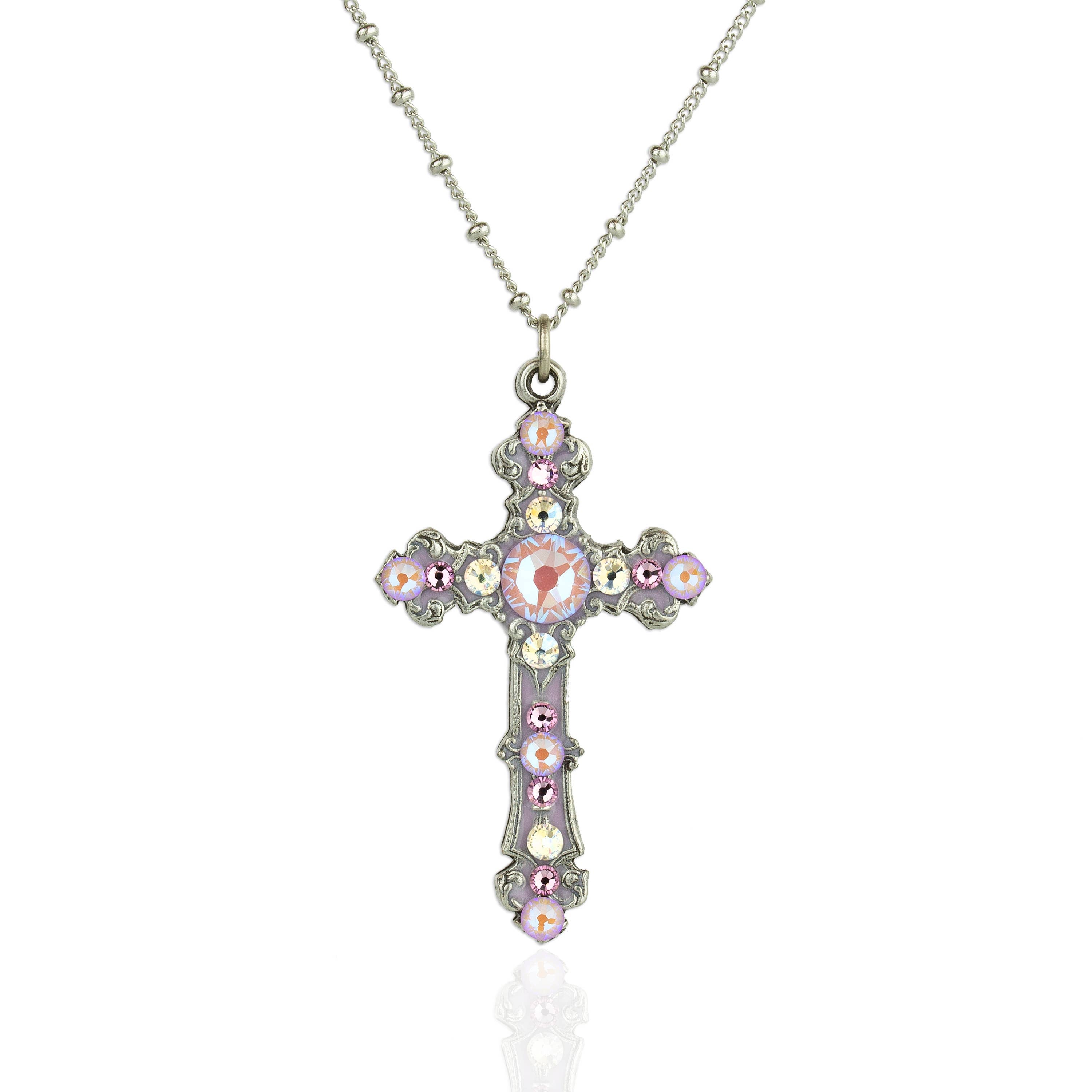 Crystal Cross Necklace