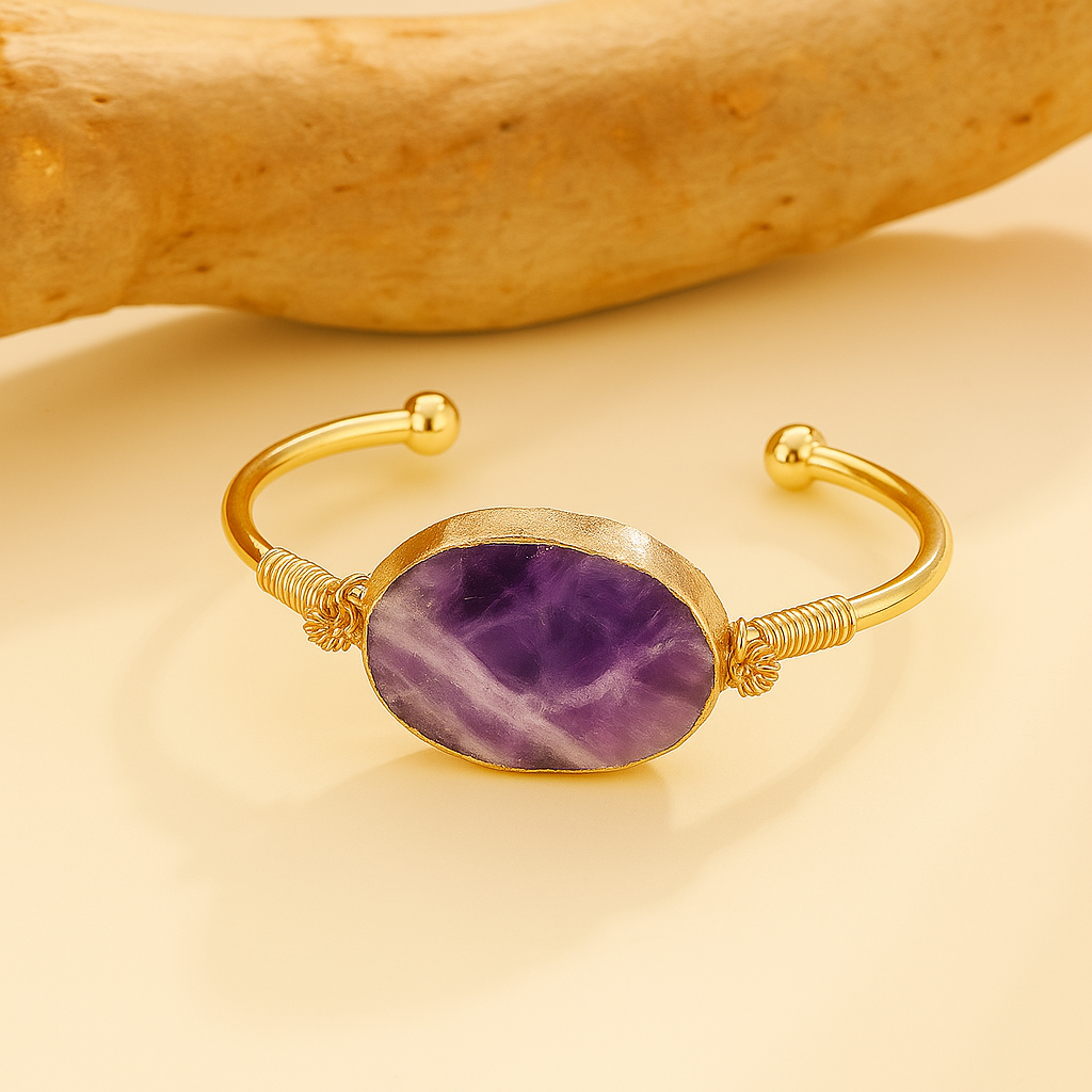Amethyst bracelet