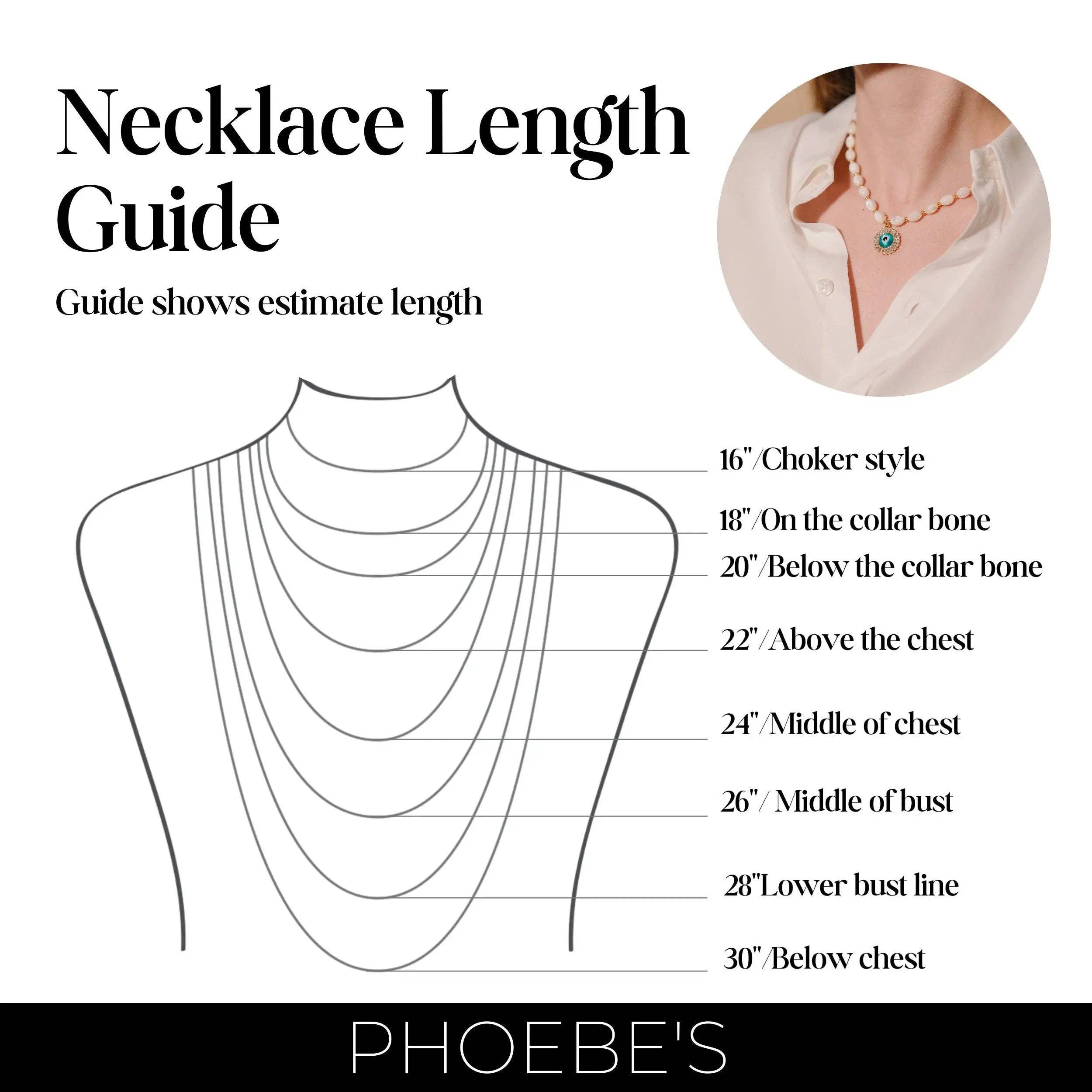 Collar de Ojo Turco, Collar de Perlas