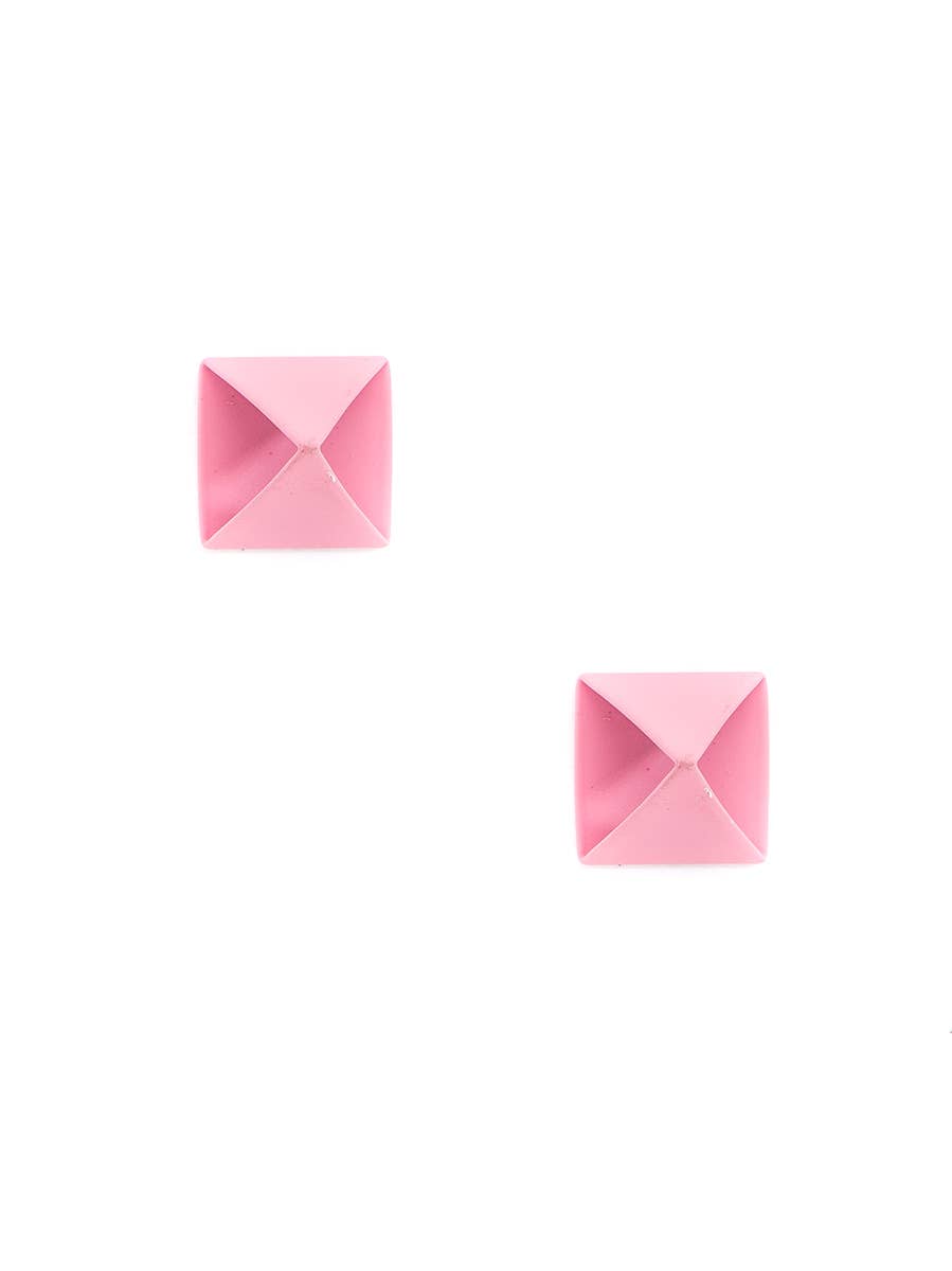Pivotal Pyramid Earring