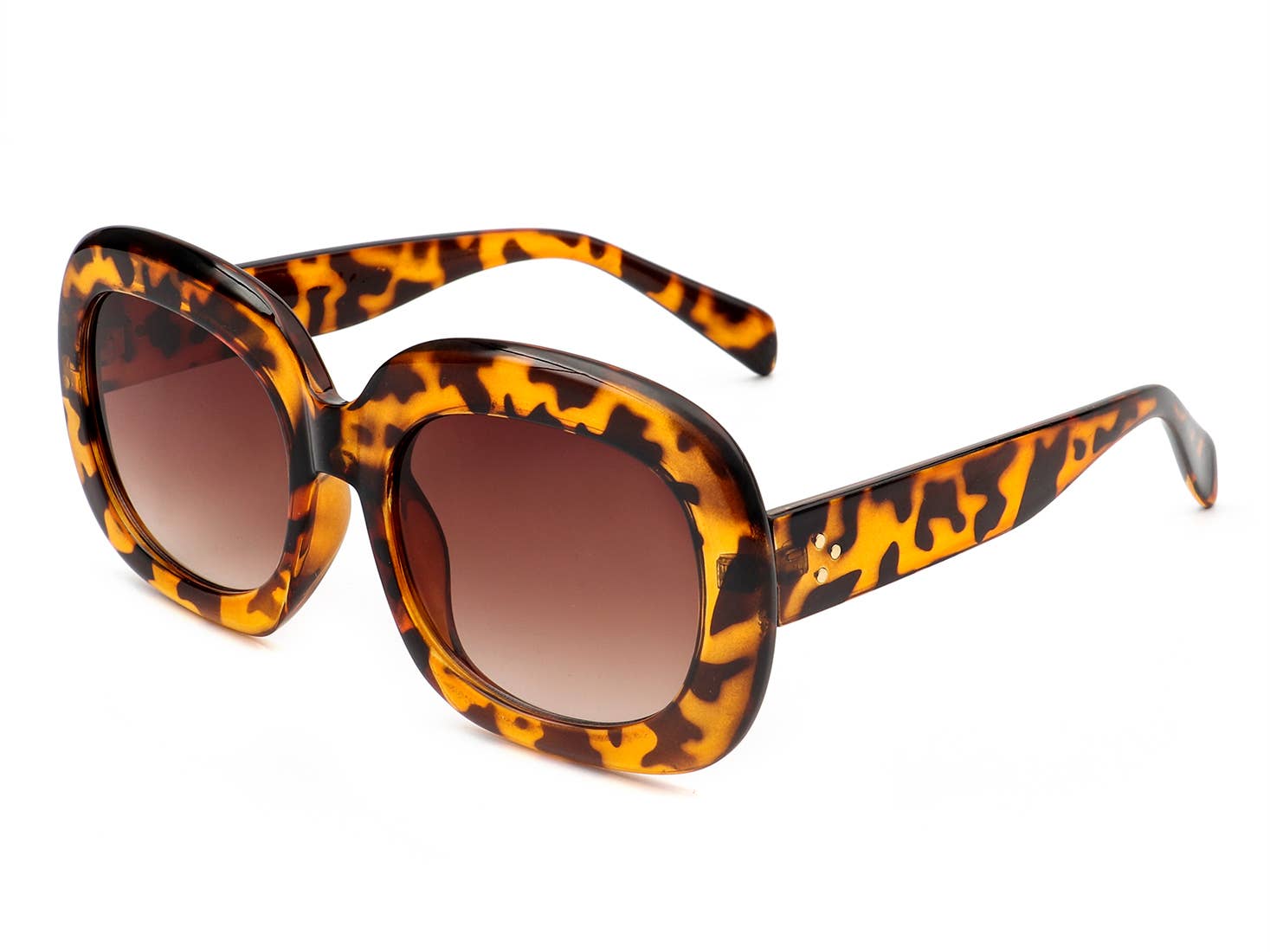 Round Oversize Oval Retro Fashion Sunglasses