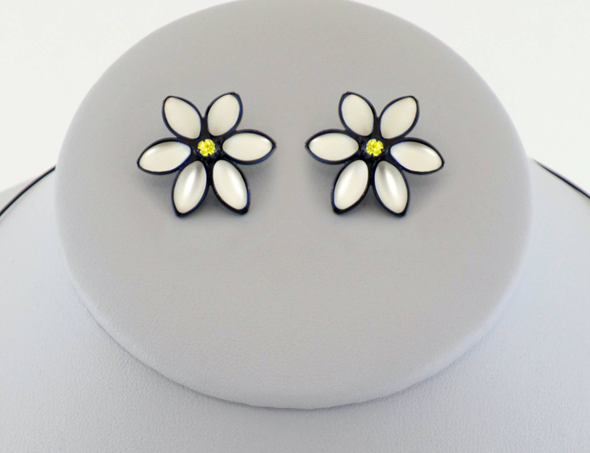 Flowers earrings-E175B-RO4