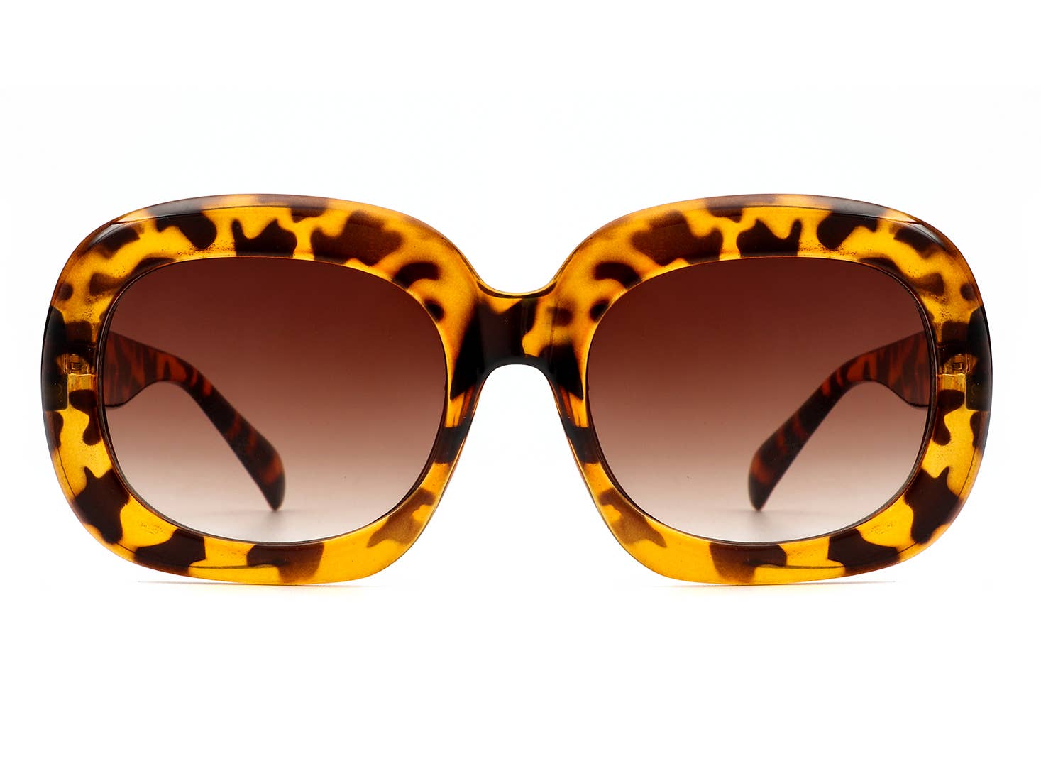 Round Oversize Oval Retro Fashion Sunglasses