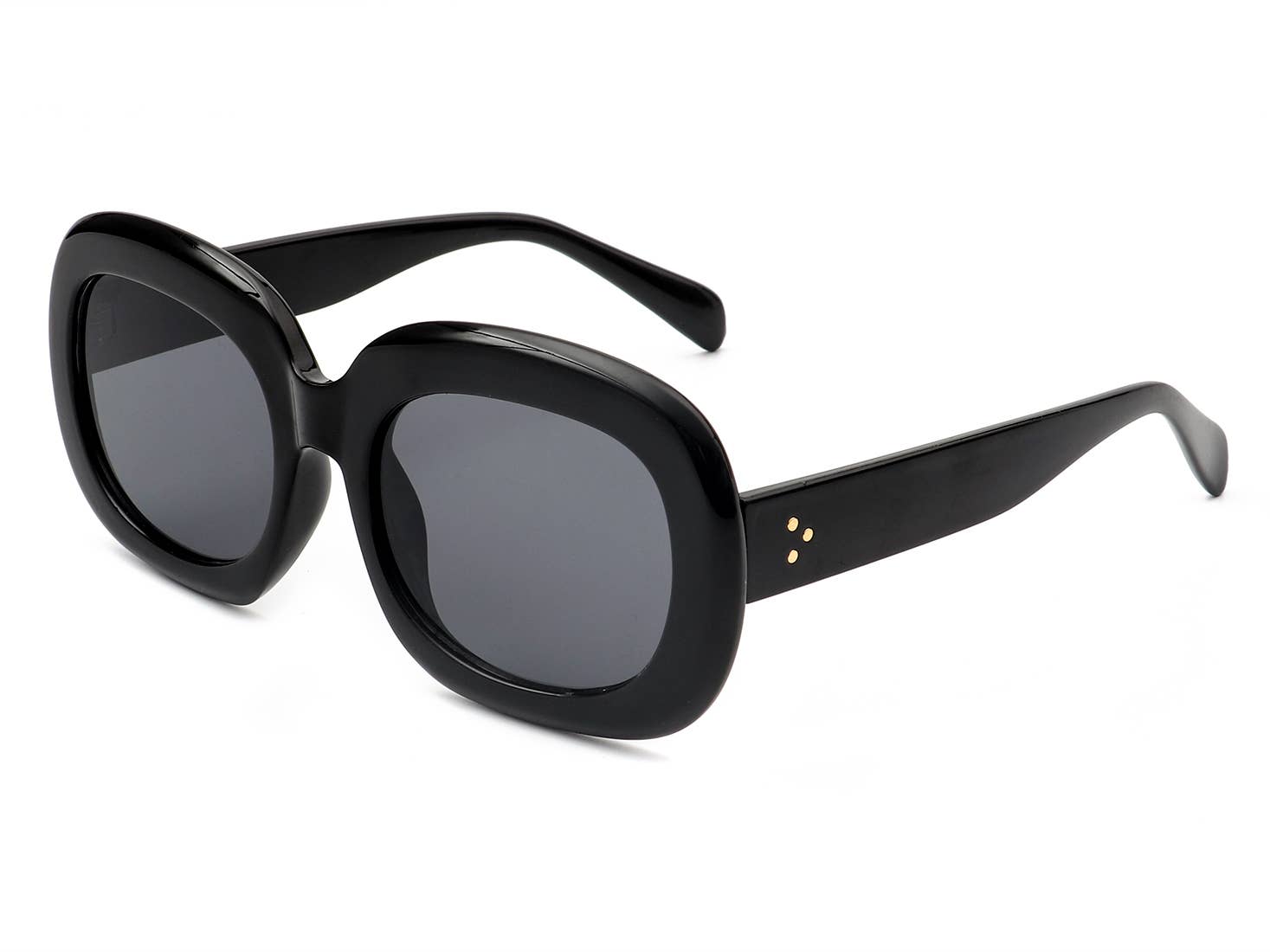 Round Oversize Oval Retro Fashion Sunglasses