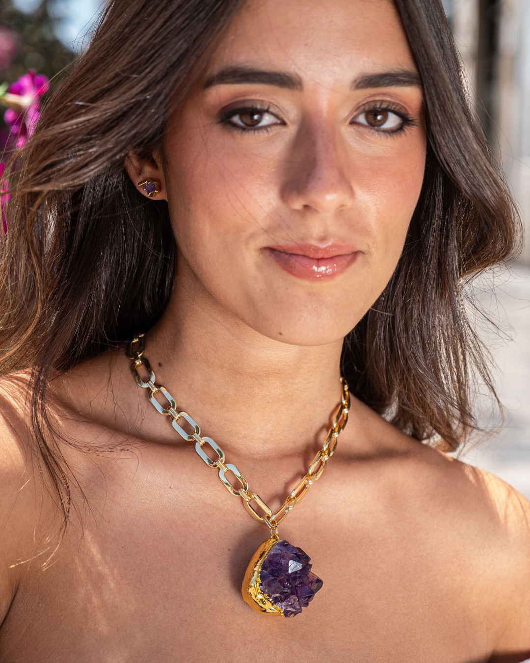 Amethyst Statement Necklace (Limited Edition)