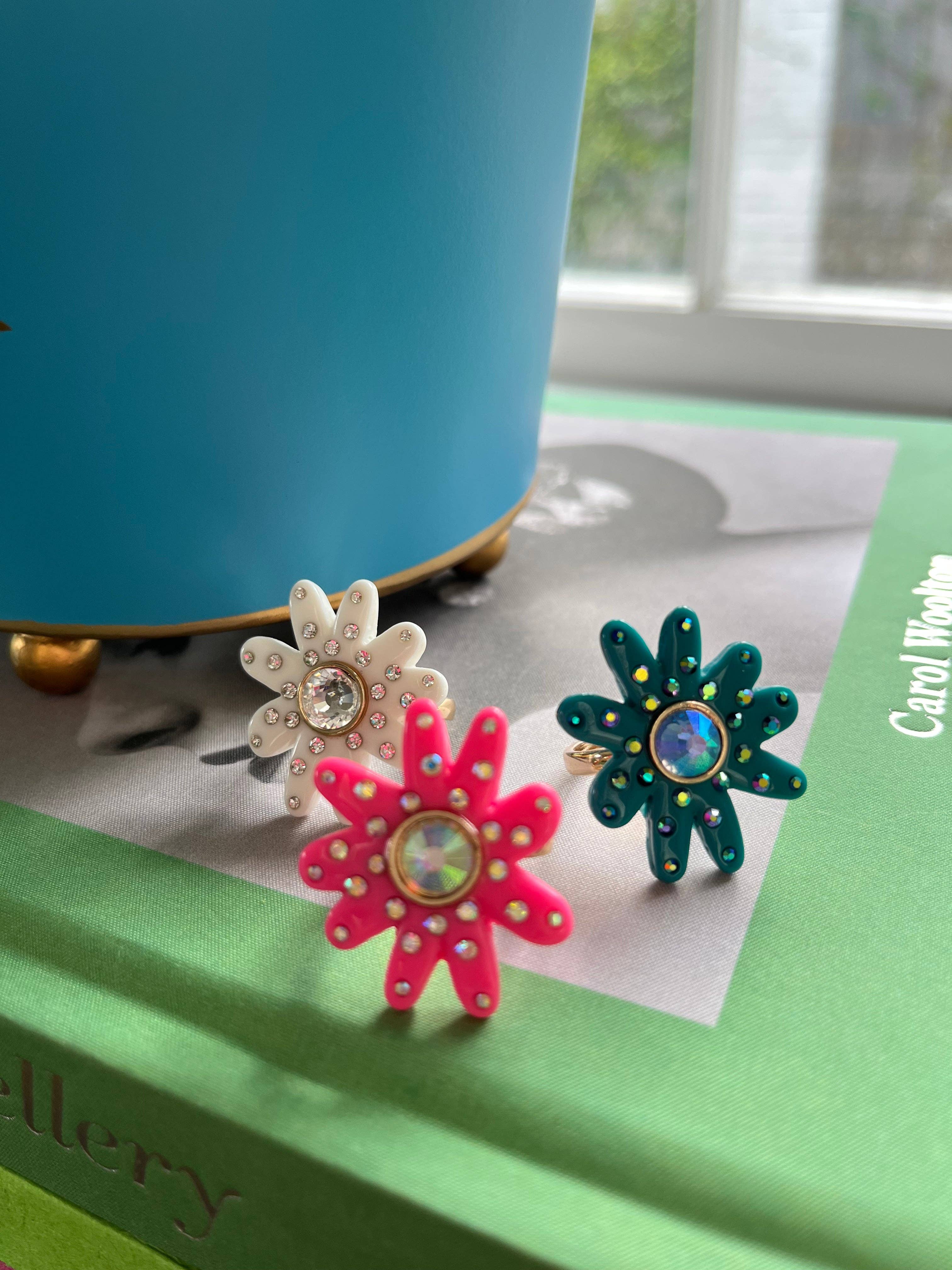 Imperfect Floral Ring