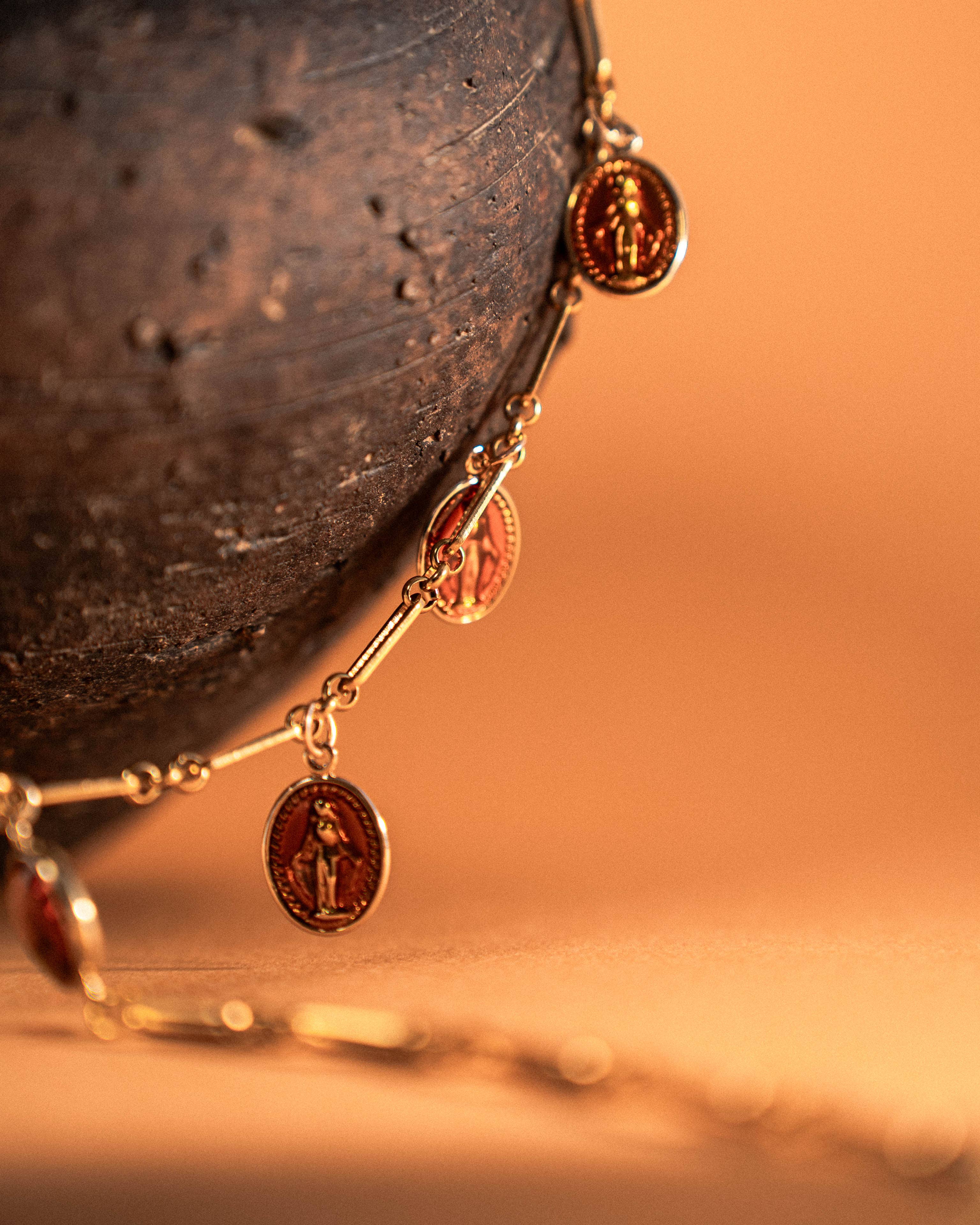 Rosary and Cross Necklace – Mystical Elegance in a Unique Design