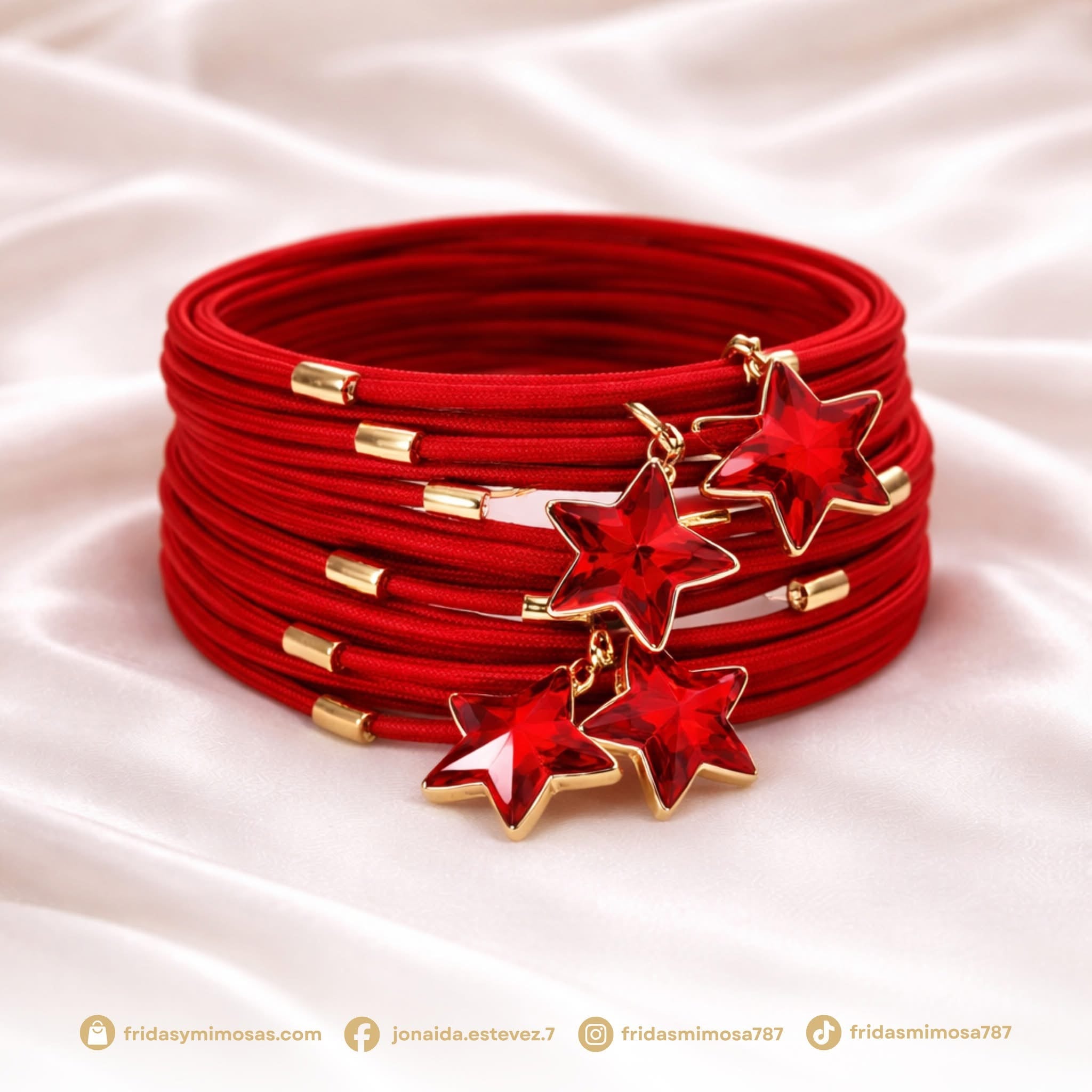 Cristal Checo Star Dual Magnetic Necklace/Bracelet