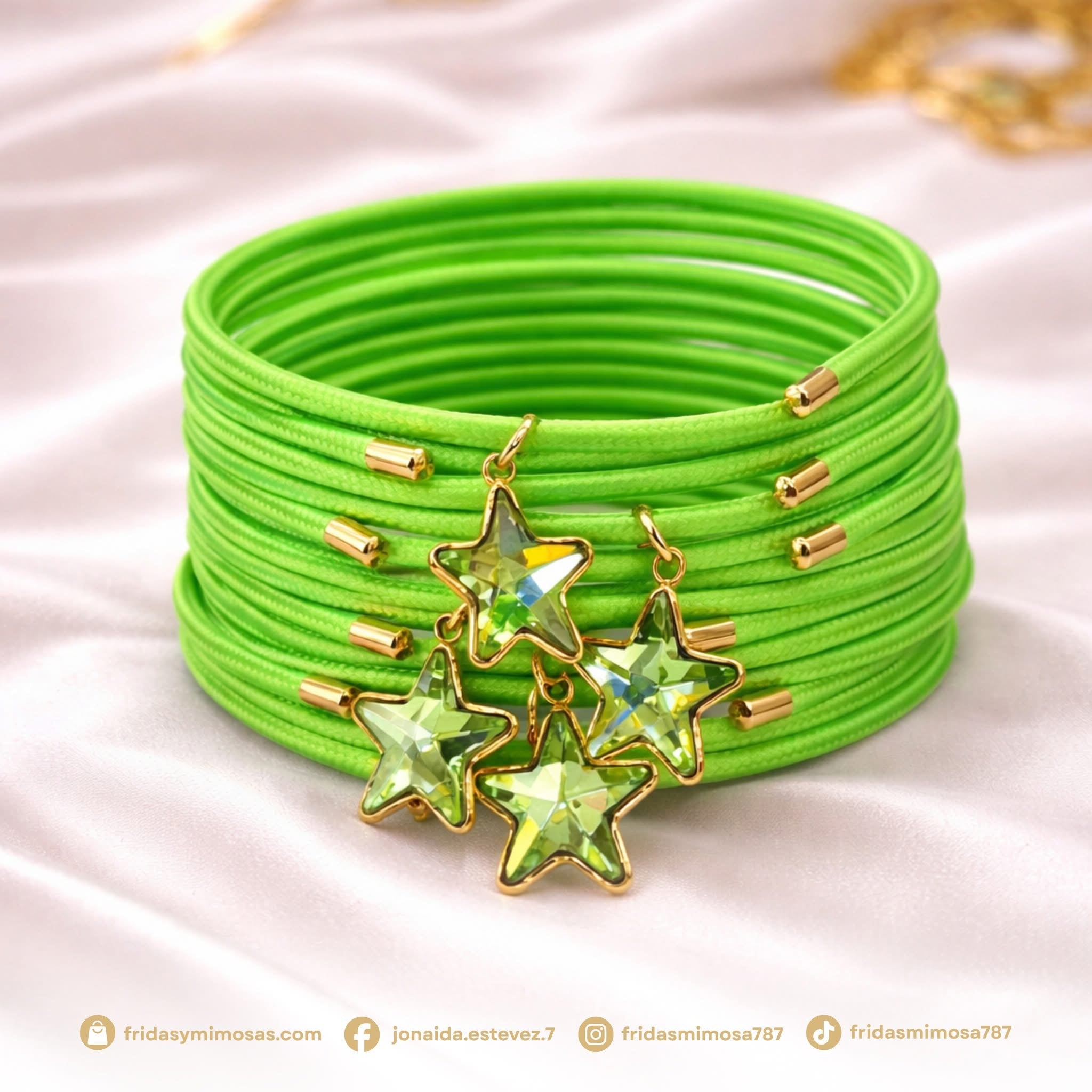 Cristal Checo Star Dual Magnetic Necklace/Bracelet