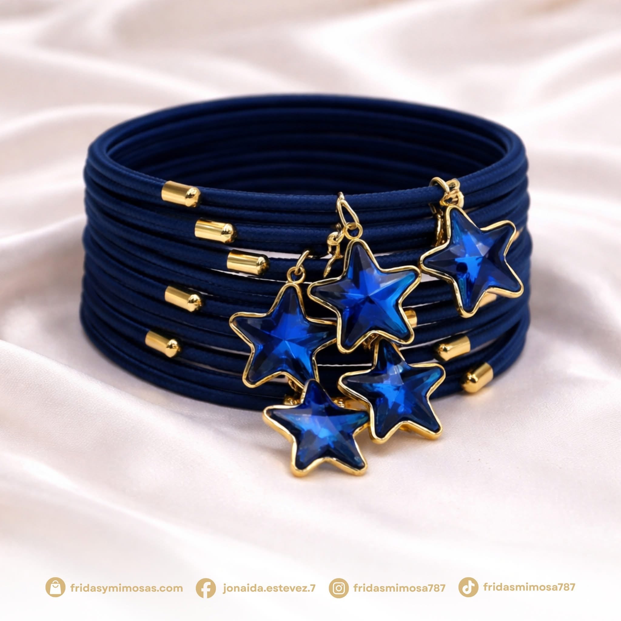 Cristal Checo Star Dual Magnetic Necklace/Bracelet