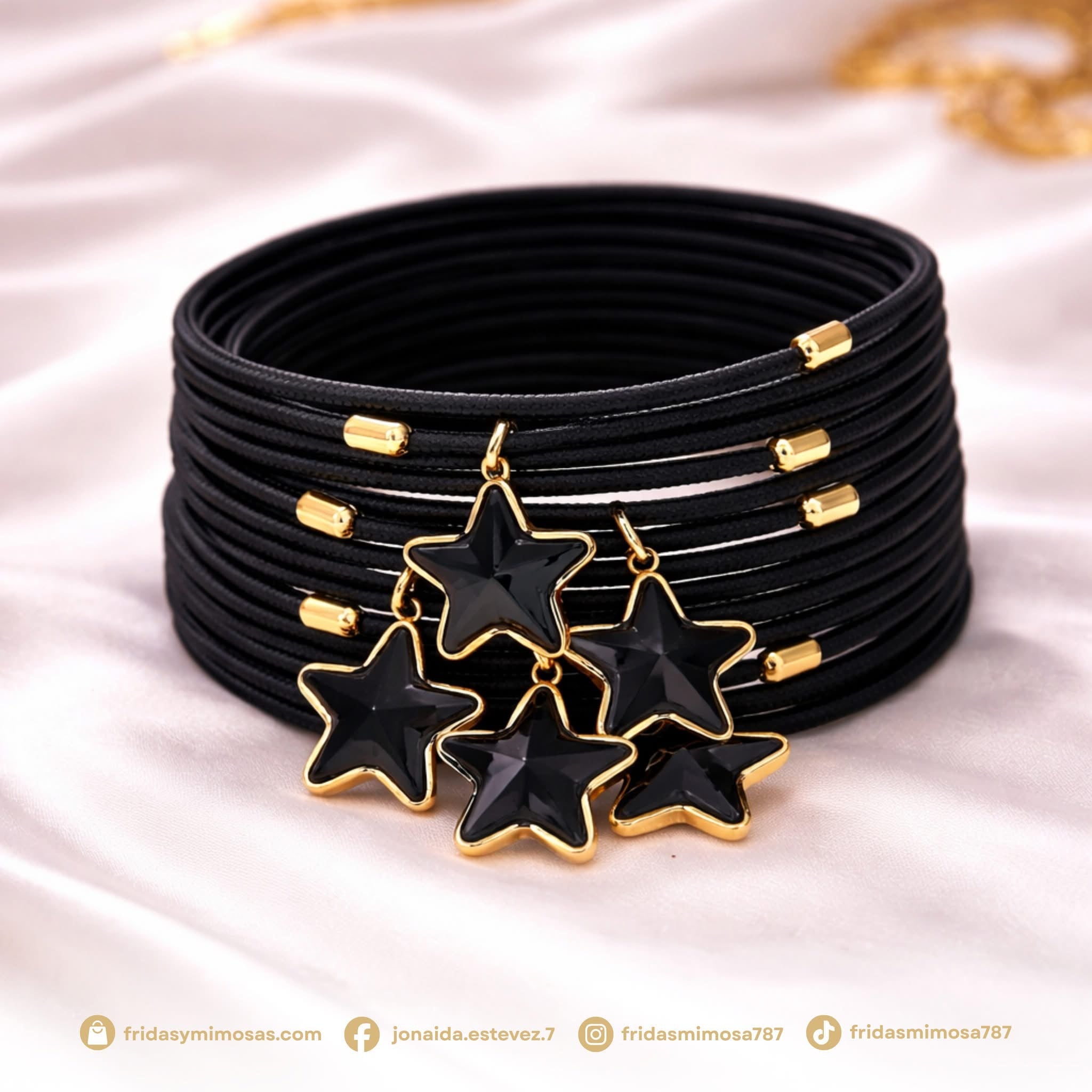 Cristal Checo Star Dual Magnetic Necklace/Bracelet