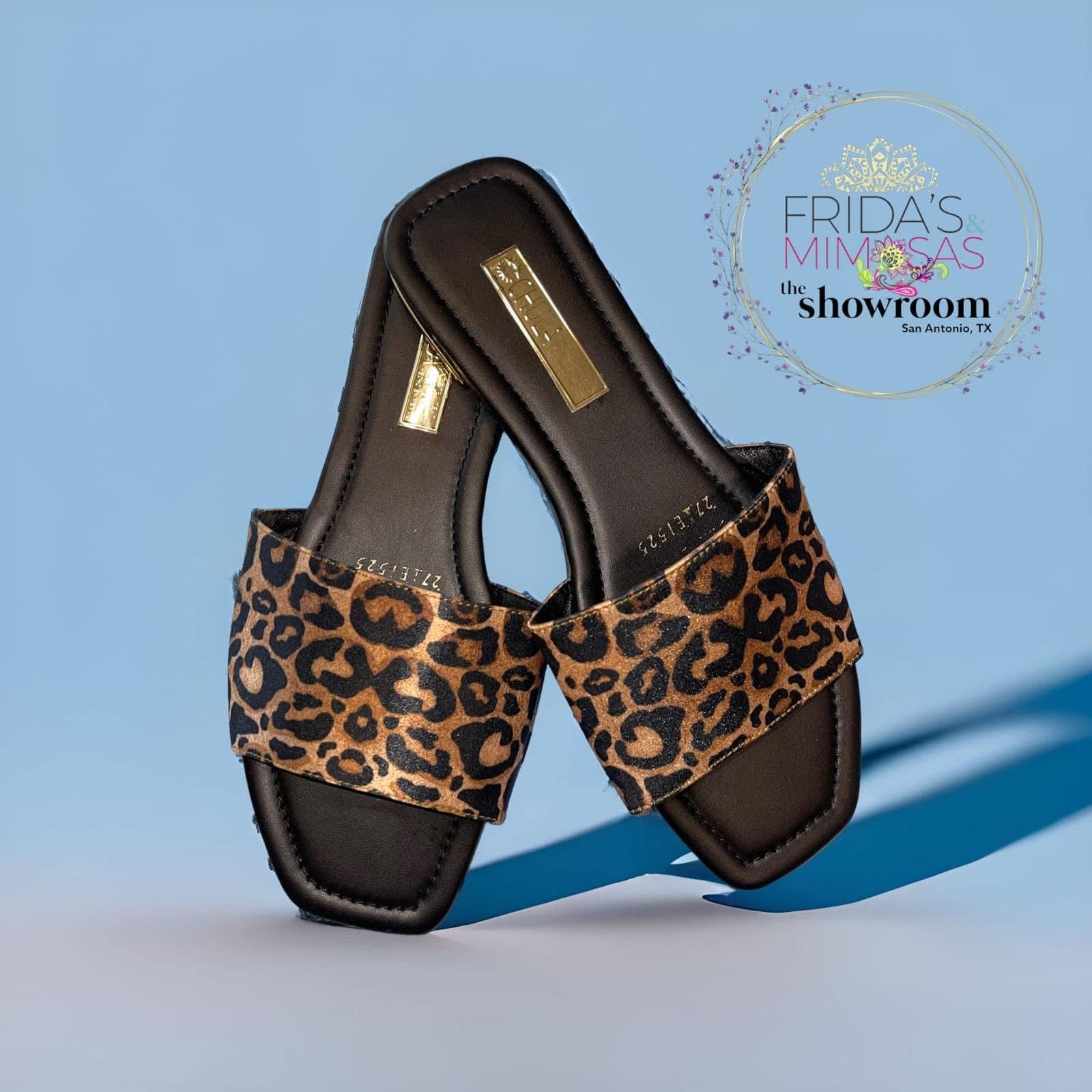 Leopard Print Sandals-FINAL SALE - All sales are final. No returns or exchanges.
