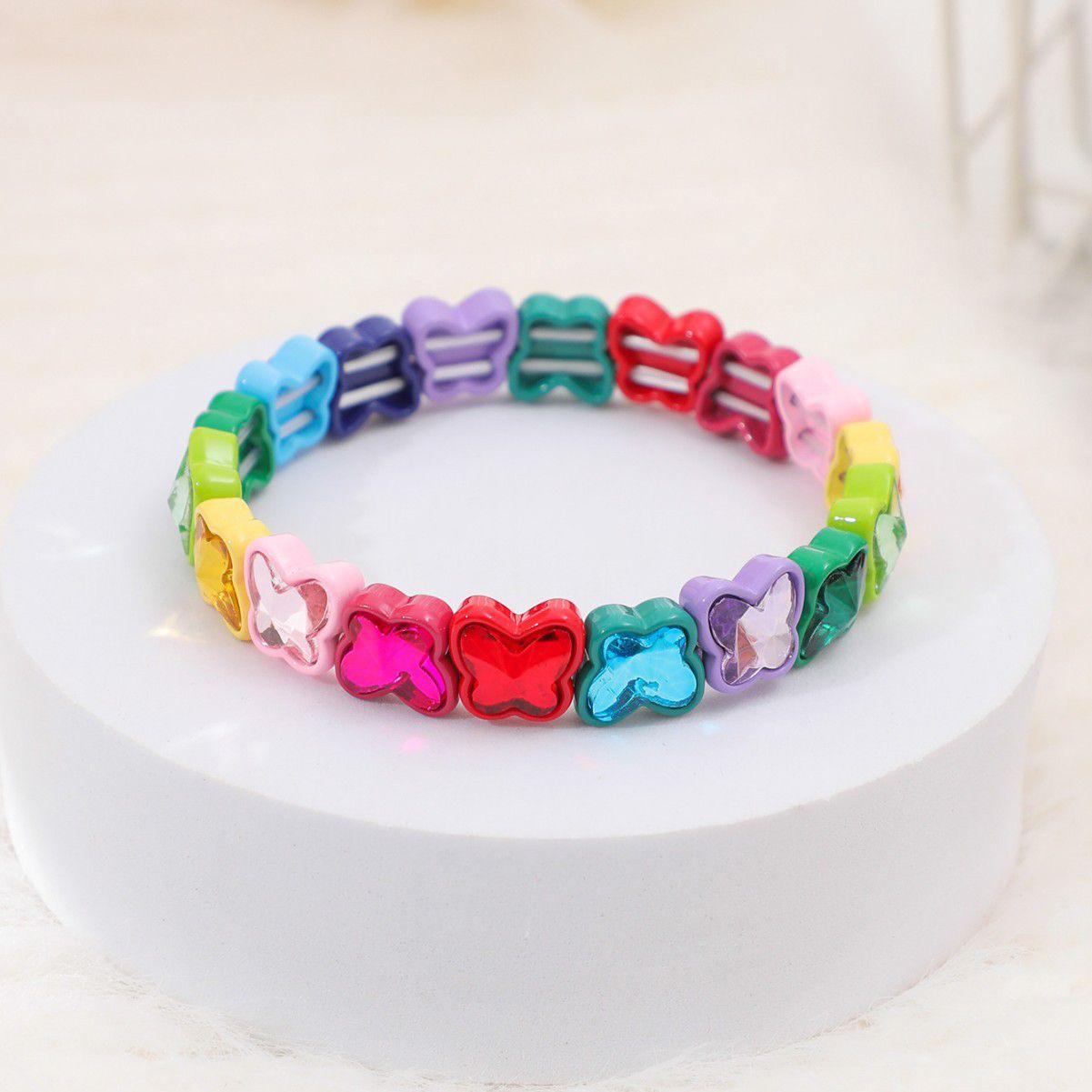 Butterfly Beaded Bracelet