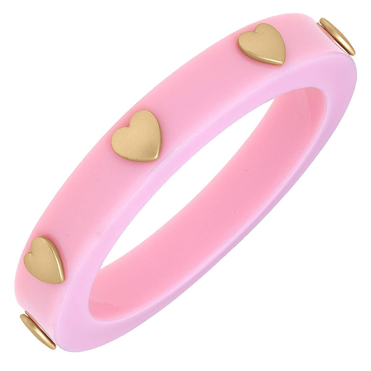 Libby Heart Resin Bangle