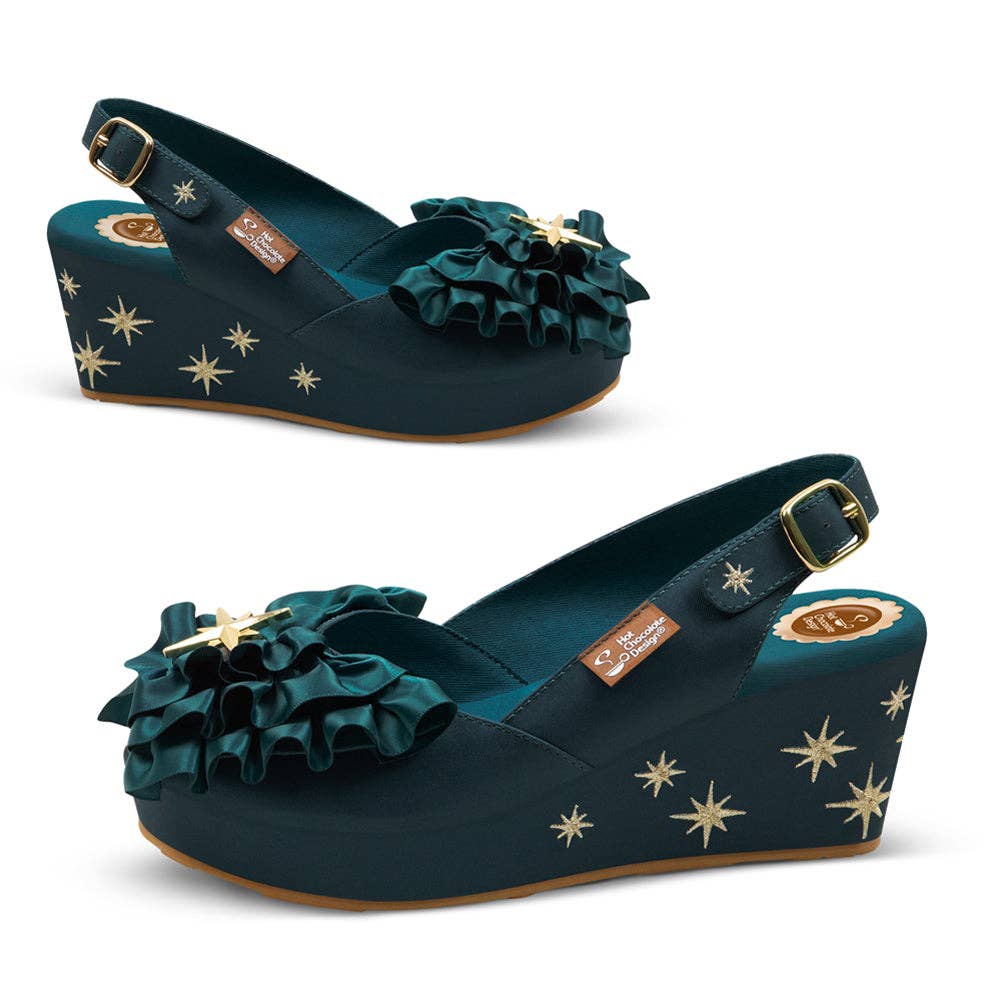 Chocolaticas® Emeraldine Women's Sandal-Final sale- No  Returns