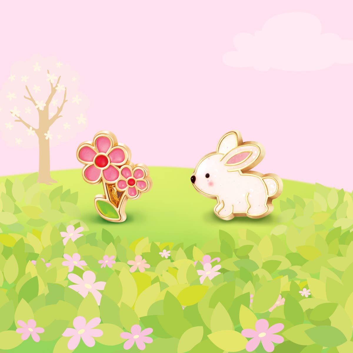 The Perfect Pair | Hop and Bloom Stud Earrings