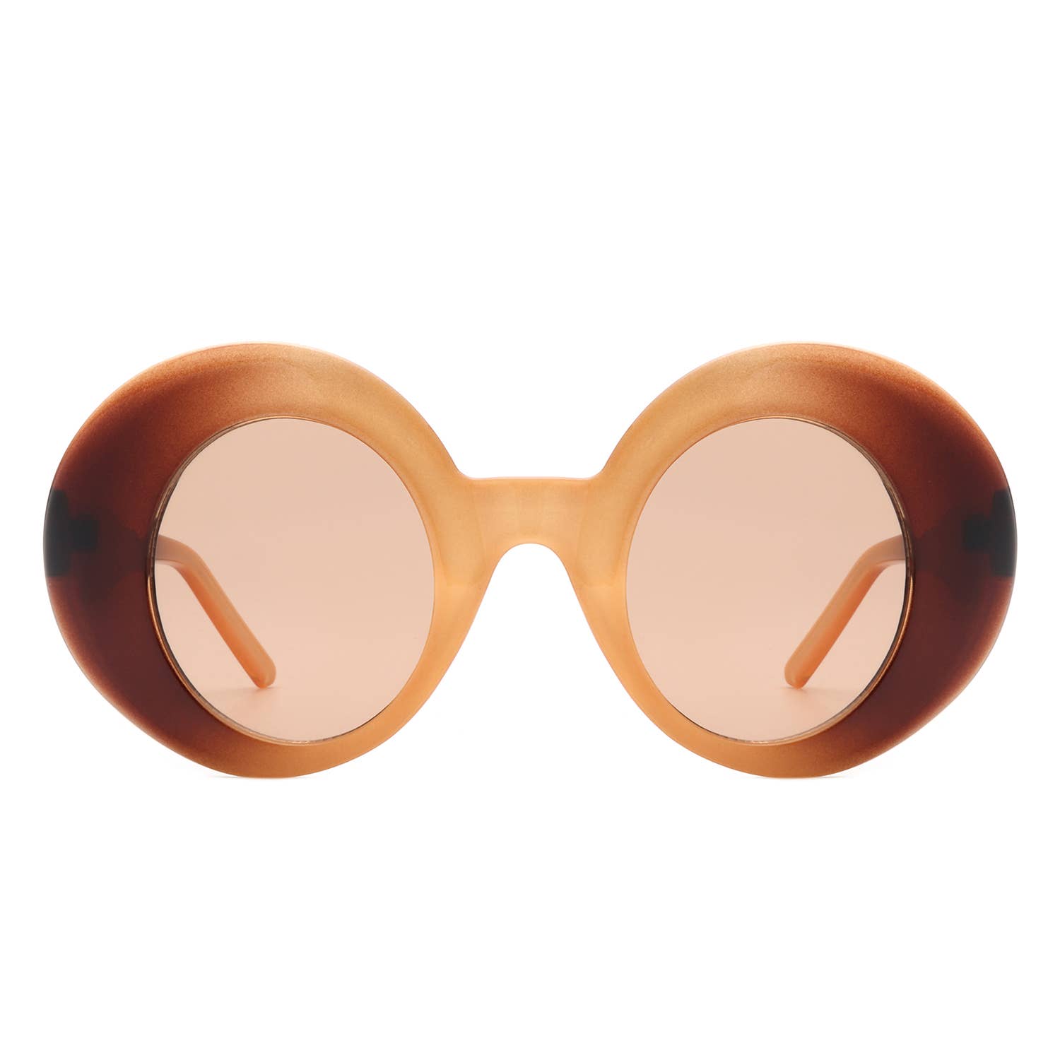 Oversize Retro Chic Fashion Round Women Sunglasses