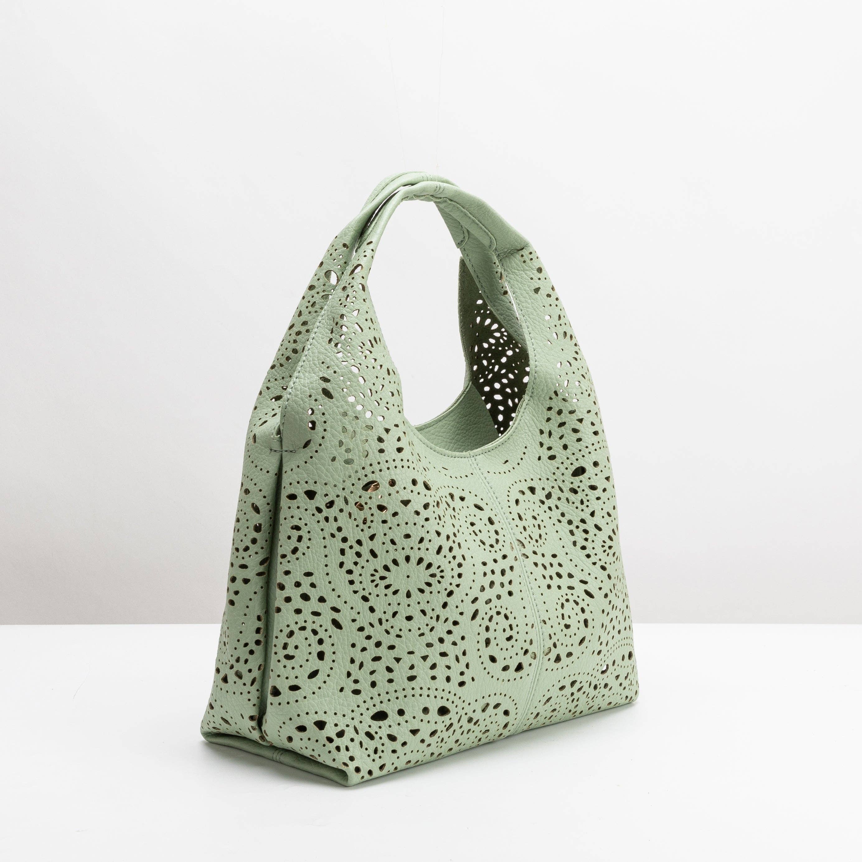 Farrow Mint Small Vegan Leather Tote Bag