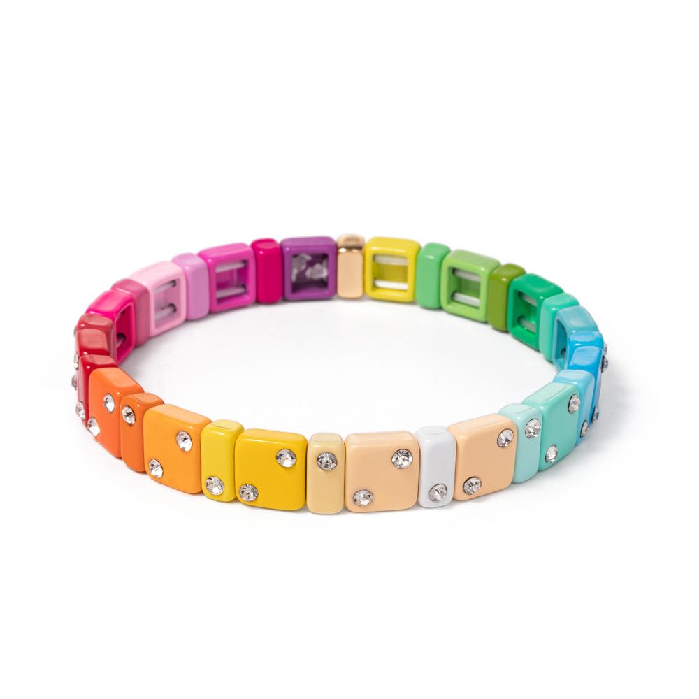 Domino Luxe Beaded Bracelet