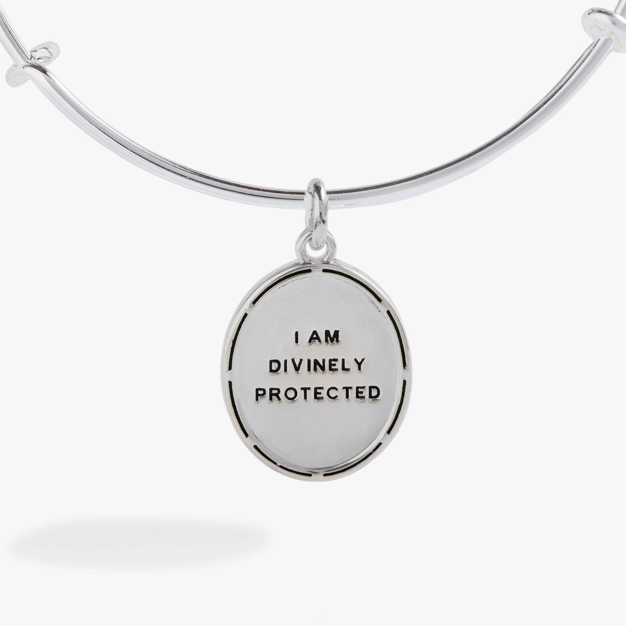 Two-Tone Guardian Angel Bangle