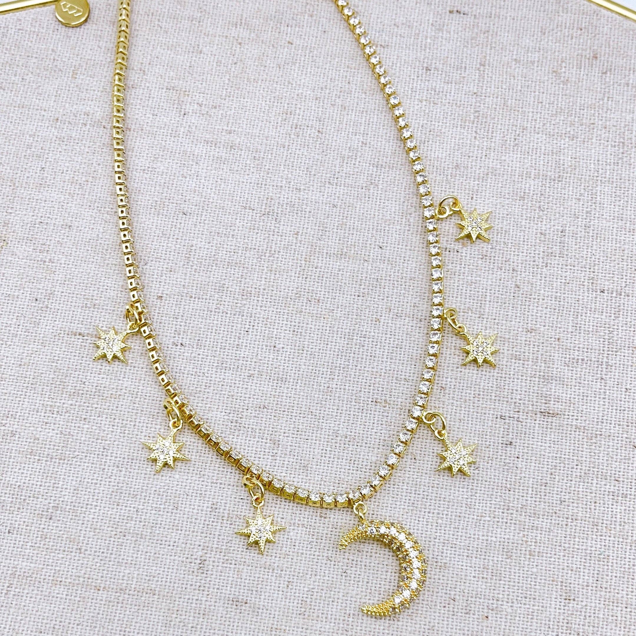 Constellation Necklace Gold