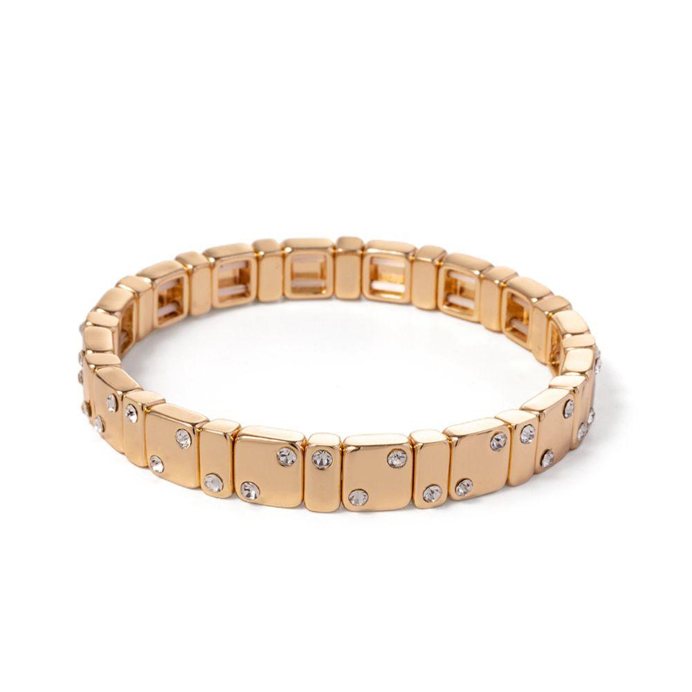 Domino Luxe Beaded Bracelet